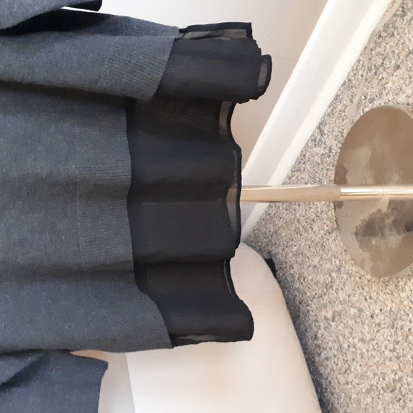 Sweater with faux under-blouse - Picture 6 of 6